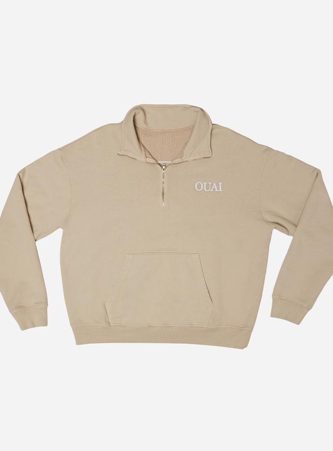 Live Life Your OUAI Half-Zip Sweatshirt Best Seller